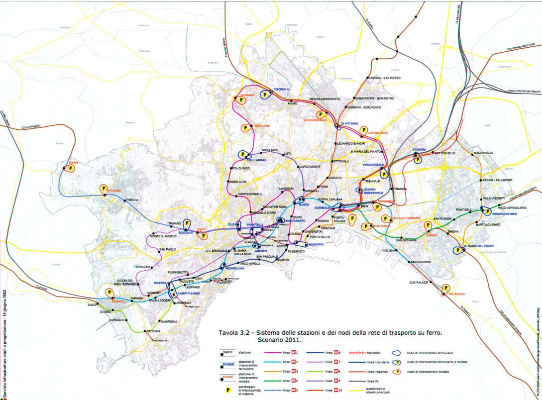 napoli route carte